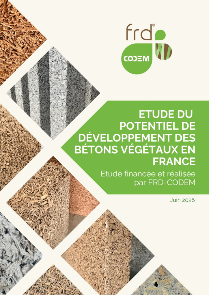 Etude du potentiel de développement des bétons végétaux en France
